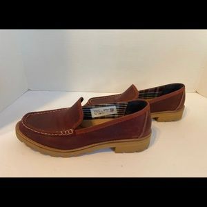 Sperry Women's Authentic Original Leather Lug Loafer Cordovan